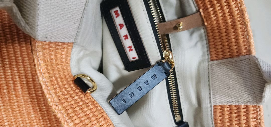 마르니 라피아 토드백--5