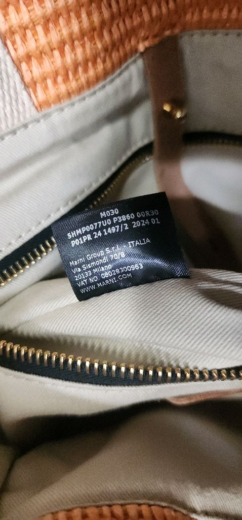 마르니 라피아 토드백--7