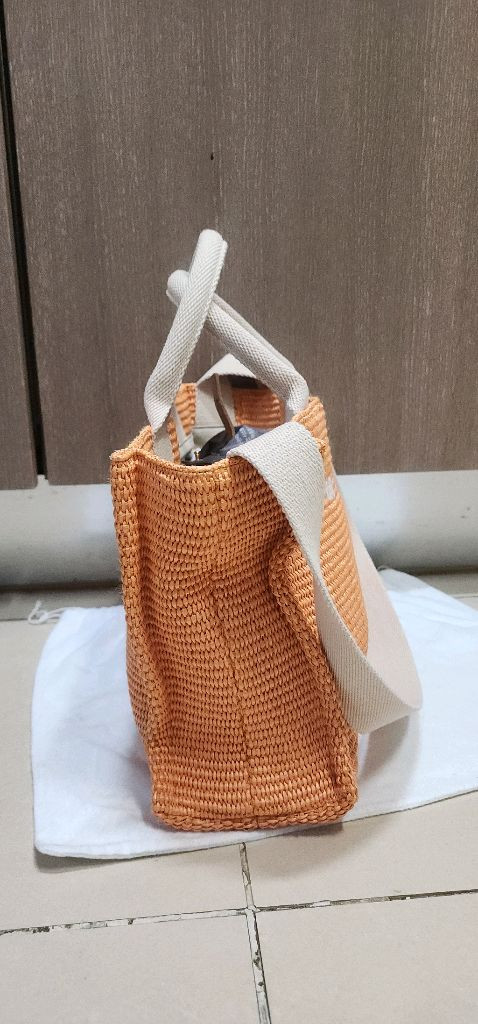 마르니 라피아 토드백--8