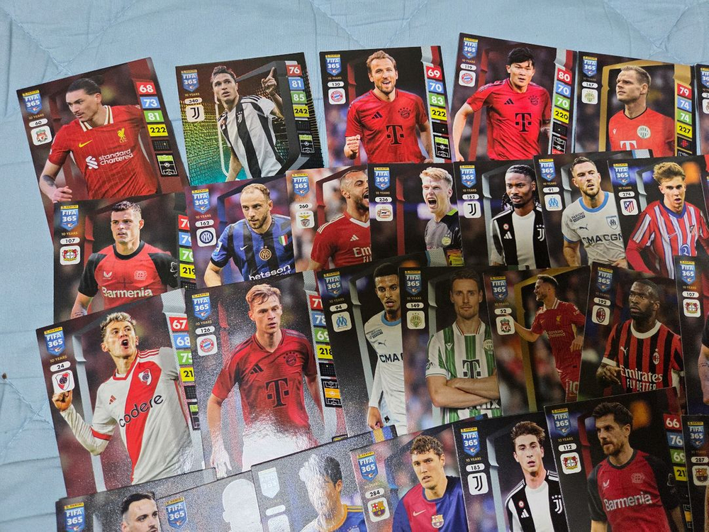 FIFA 365 축구 카드 100장 택포 1.3만원--1