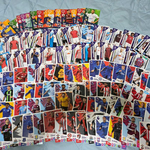 파니니 EPL 축구 카드 100장이상 택포 1.3만원