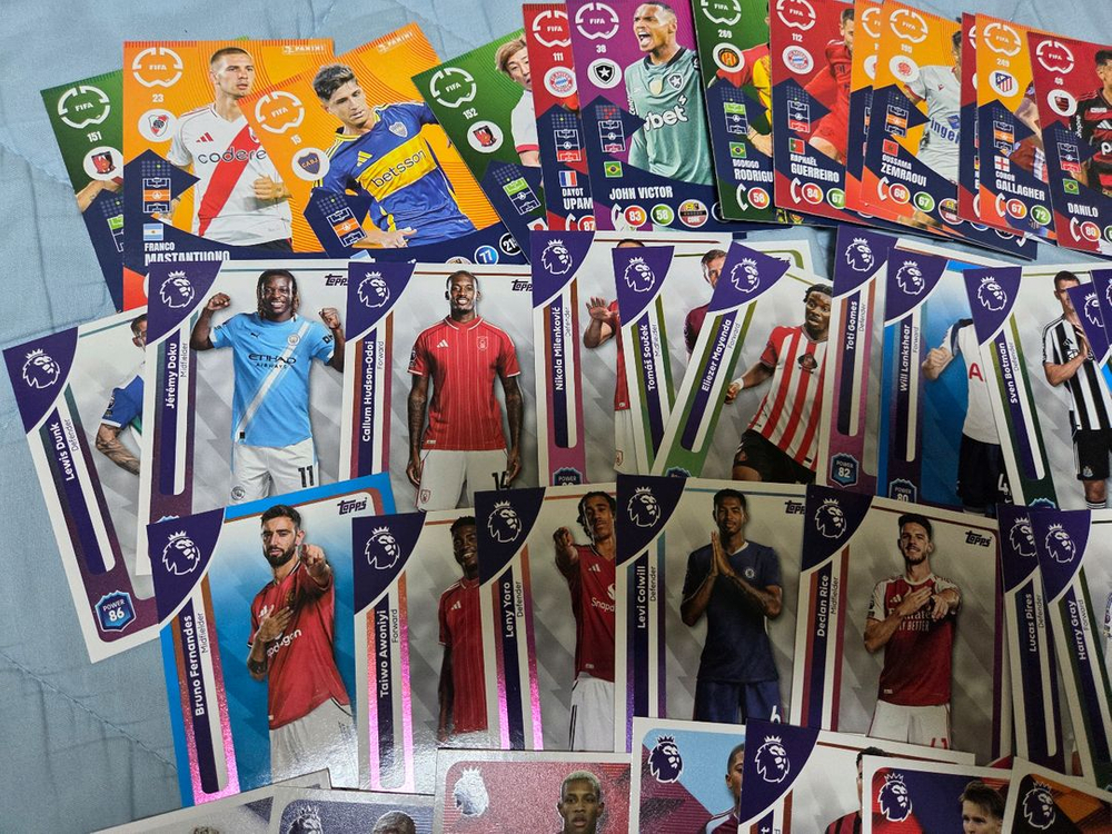 파니니 EPL 축구 카드 100장이상 택포 1.3만원--1