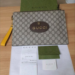 구찌 네오빈티지 클러치백 정품S급(영수증O)프라다루이비통디올고야드샤넬셀린느보테가생로랑버버리발렌시아가가방