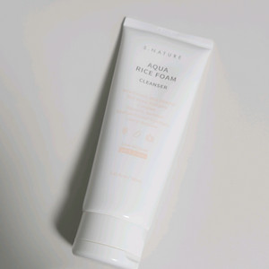 에스네이처 아쿠아 라이스 폼 클렌저