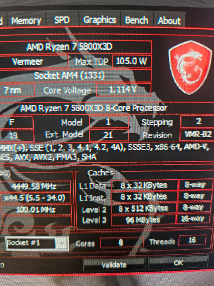 라이젠7 게이밍 CPU 5800x3d--3