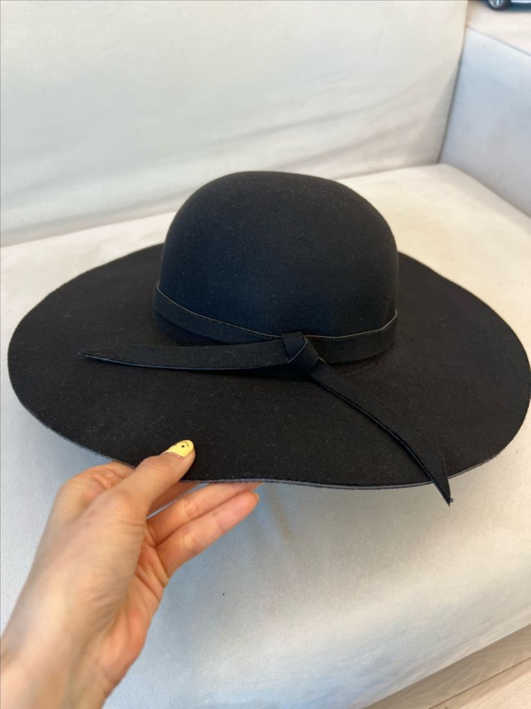 검정 이쁜 플로피 햇 모자--1