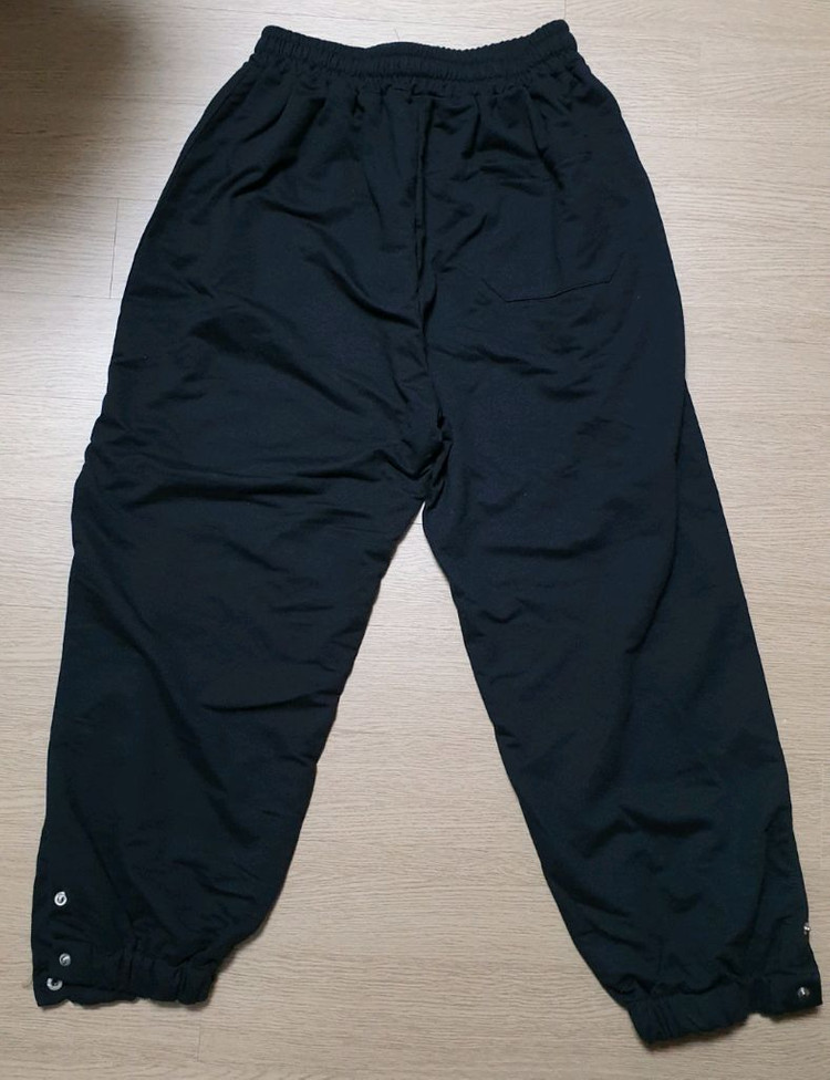 밑단트임 똑딱이 조거바지 새제품 XL사이즈 검정 2만원--1