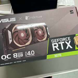 ASUS RTX 3070 녹투아 (보증O)