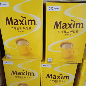 맥심모카골드 커피믹스 210개 4박스 택포11만