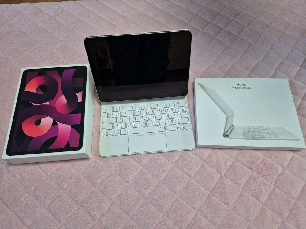 태블릿 64GB + 매직키보드, 아이펜슬--2