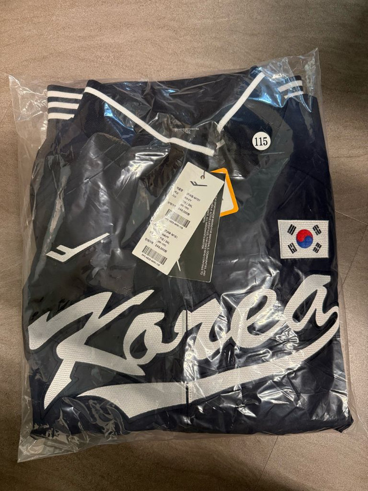 프로스펙스 대한민국 국대 어센틱 야구 점퍼 자켓--2