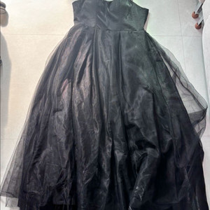 팀제이 블랙 튤 롱원피스 3XL (77) 셀프웨딩스냅 해외스냅 2부드레스