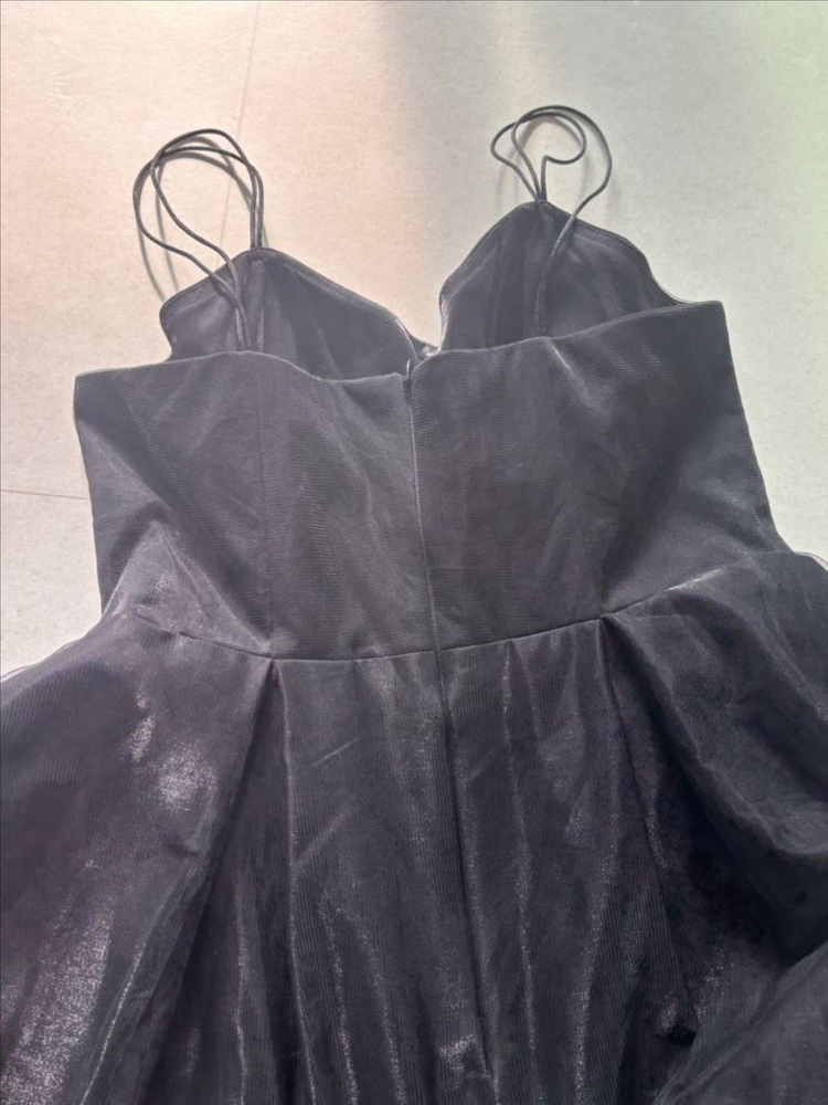 팀제이 블랙 튤 롱원피스 3XL (77) 셀프웨딩스냅 해외스냅 2부드레스--2