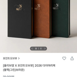 올리브영 포인트오브뷰 다이어리