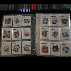 명조띠부씰 포토카드 2차