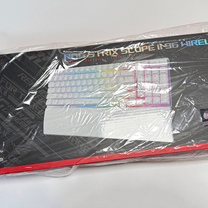 미개봉) ASUS ROG STRIX SCOPE II 96 유무선 기계식 WHITE (STORM축)