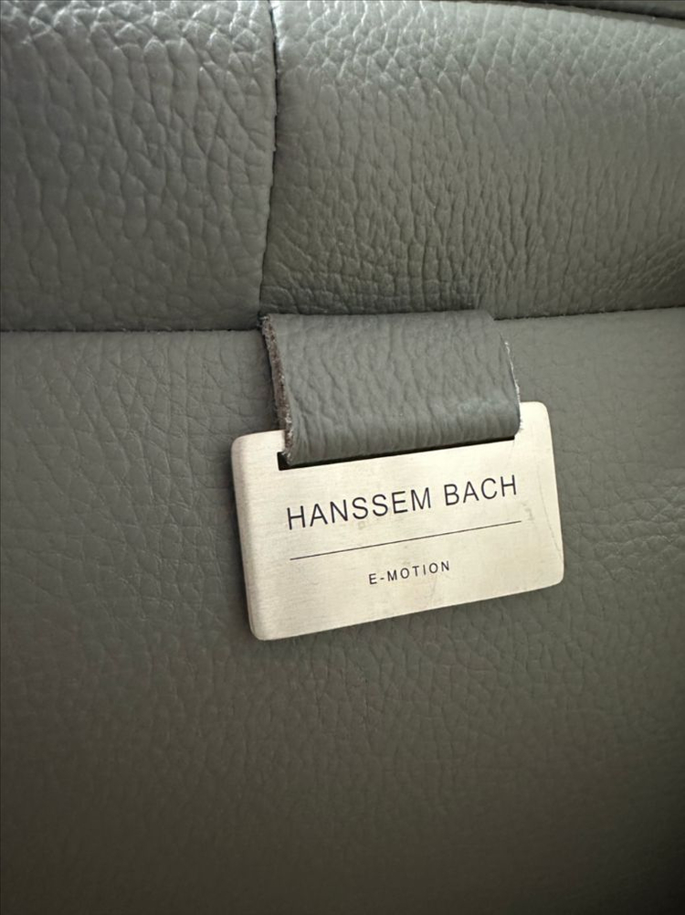 한샘 바흐 703 전동 리클라이너 3인 소파--4