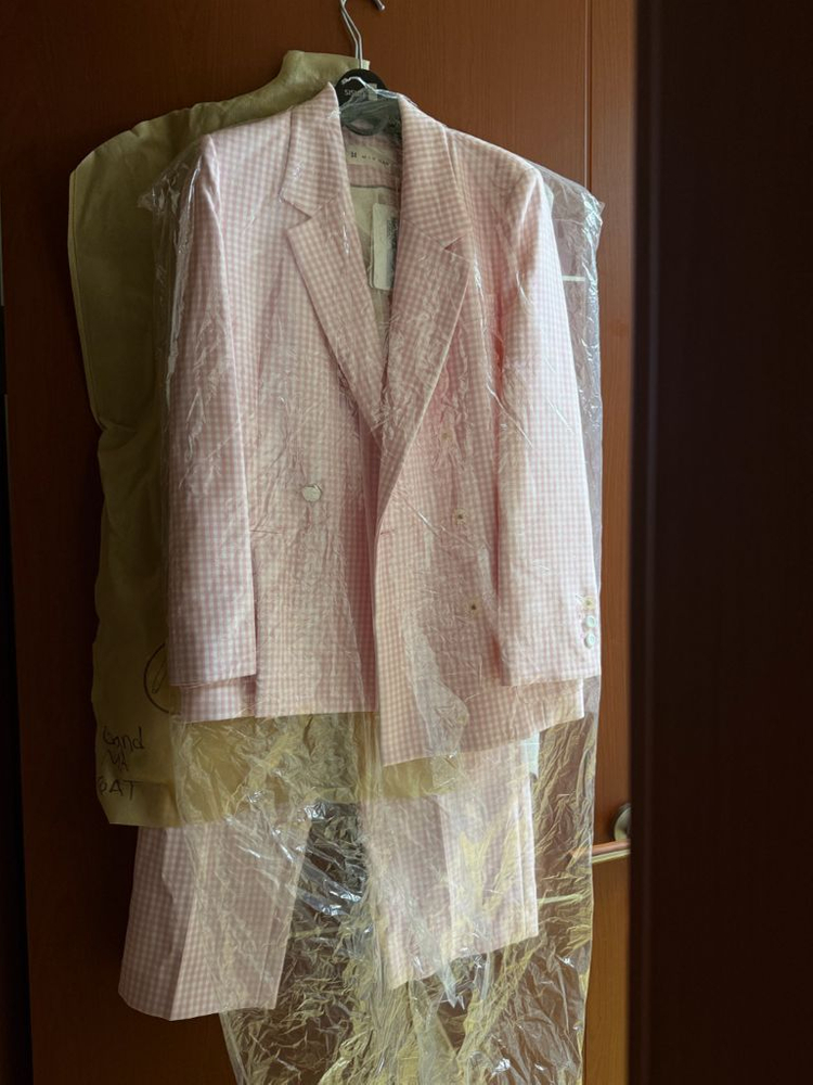 잇미샤 여성 체크 수트 셋업 새상품--10