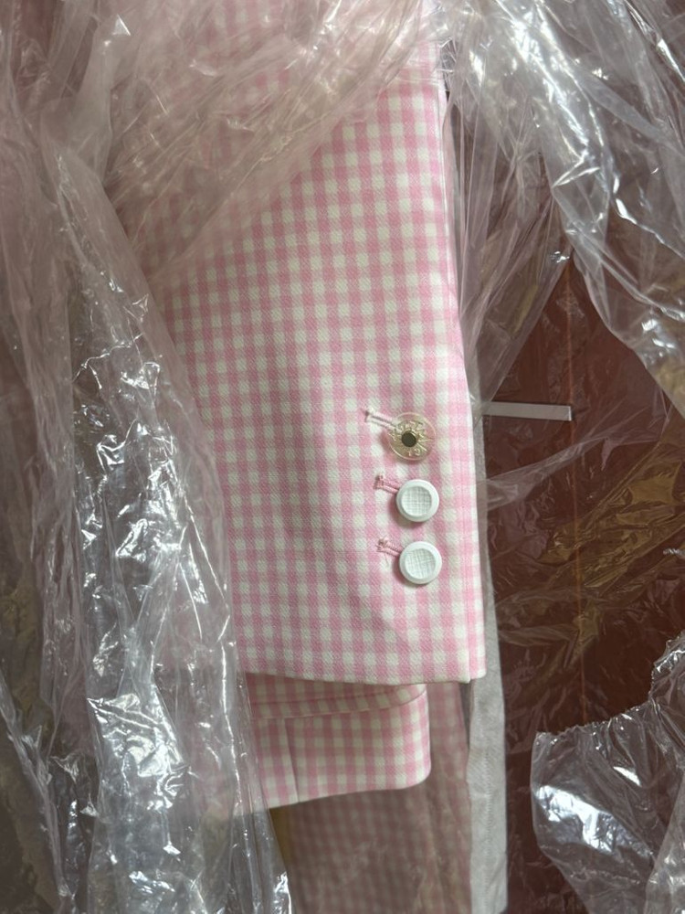 잇미샤 여성 체크 수트 셋업 새상품--12