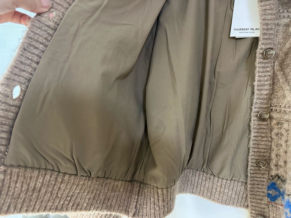 써스데이아일랜드 가디건 새상품--7