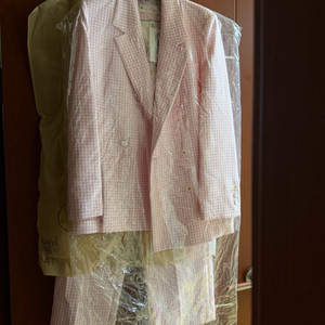 잇미샤 여성 체크 수트 셋업 새상품