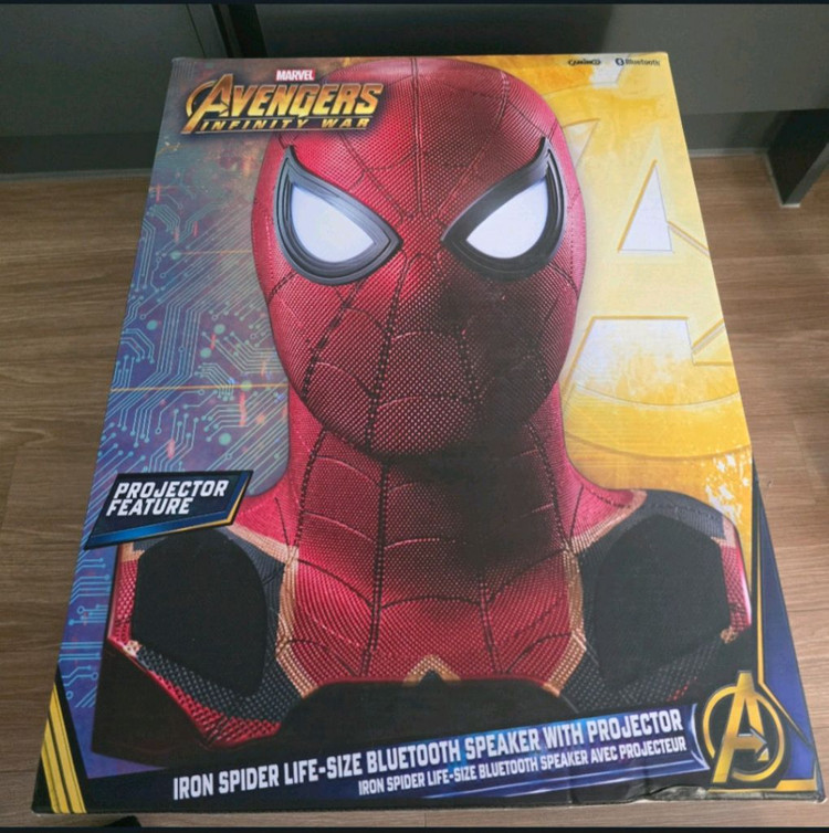 스파이더맨 블루투스 스피커--3