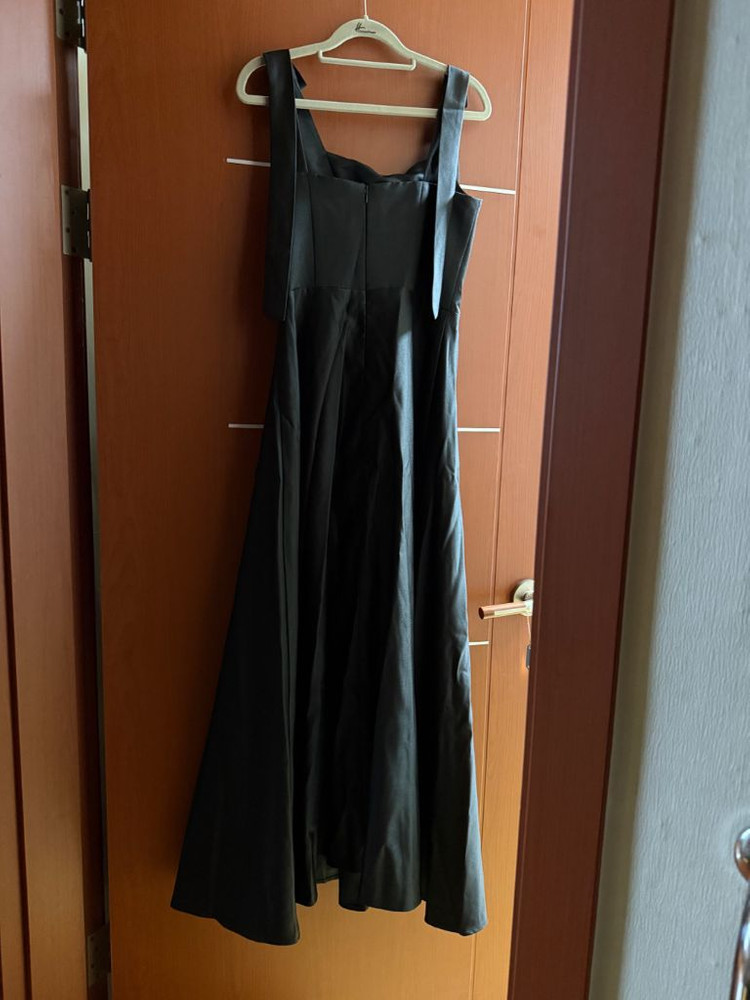 셀프웨딩 드레스 / 브라이덜 샤워 블랙 롱원피스--5