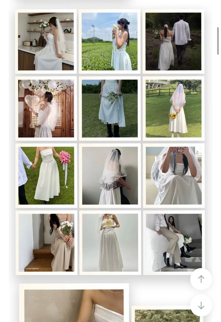 새상품) 셀프웨딩드레스 화이트 여행 튜브탑 원피스 프라이덜샤워--2