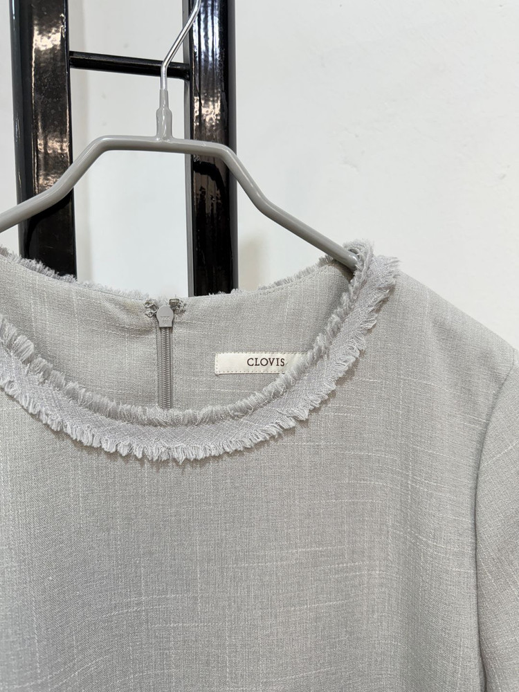 클로비스반팔트위드원피스 하객룩 하객원피스 2463--1