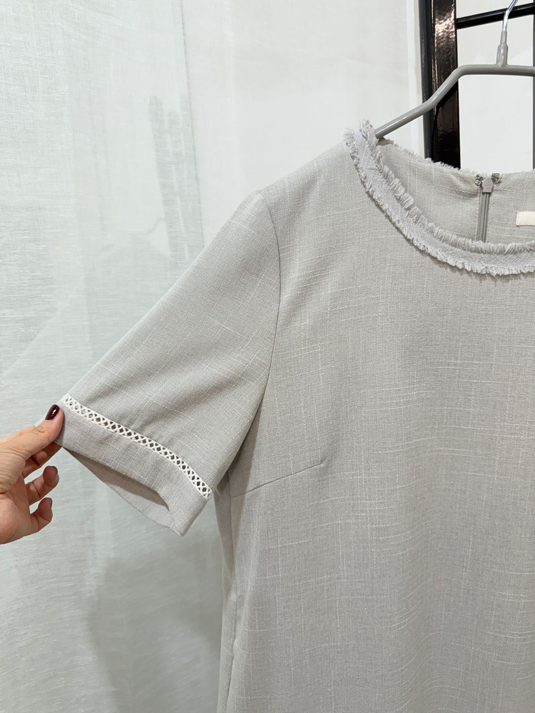 클로비스반팔트위드원피스 하객룩 하객원피스 2463--2