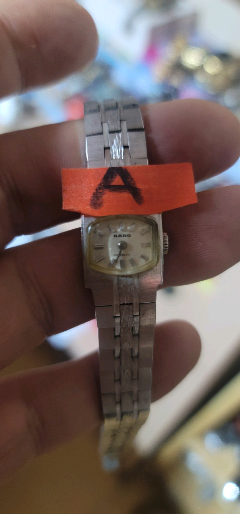 [초빈티지 희귀] 라도(RADO)정품 손목시계 재치(시계줄 오리지날) 일괄 및 개별 판매꼭 필독 바랍니다.소장하던 이미지