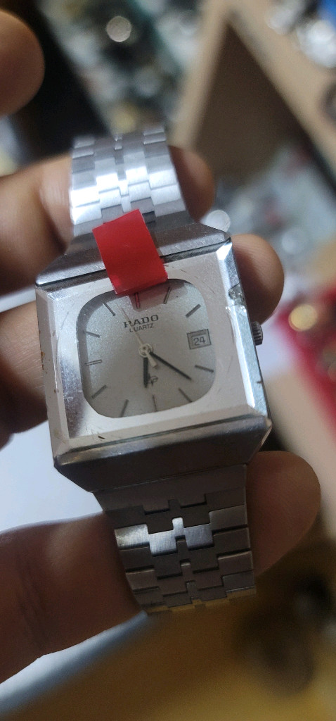 [초빈티지 희귀] 라도(RADO)정품 손목시계 재치(시계줄 오리지날) 일괄 및 개별 판매꼭 필독 바랍니다.소장하던 이미지