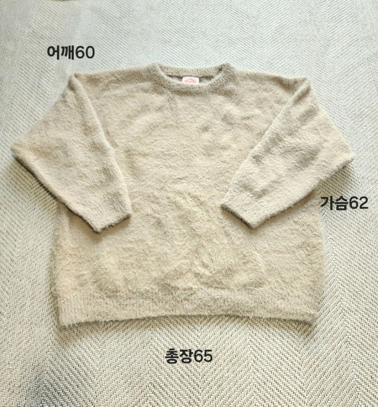 제너럴아이디어 모헤어 니트 판매 이미지