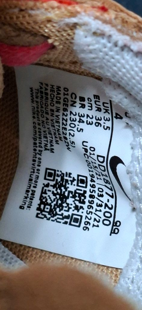 230 나이키x사카이 운동화 이미지