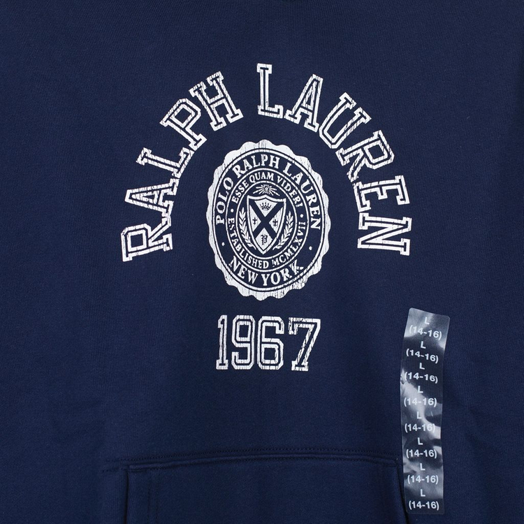 [보이즈L]폴로랄프로렌키즈 투톤후드티 팝니다--1