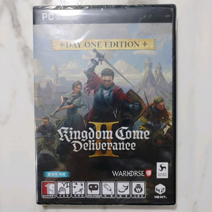 킹덤컴2 딜리버런스 PC 스팀판 패키지 미개봉 밀봉 데이원 에디션
