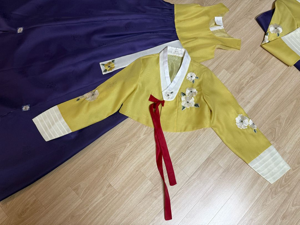 (55 66) 사이즈 한복세트--2