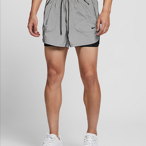 나이키 4인치 투인원 반사 러닝 쇼츠 반바지 러닝 반바지 남자 의류