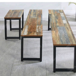 로스타 테이블 원목2인용벤치의자2개세트 의자단품 #완전새거#