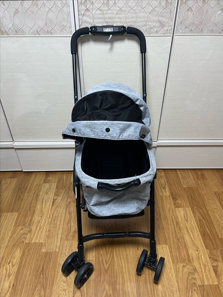 콤펫 미리미리 라이트 강아지 유모차 개모차--2