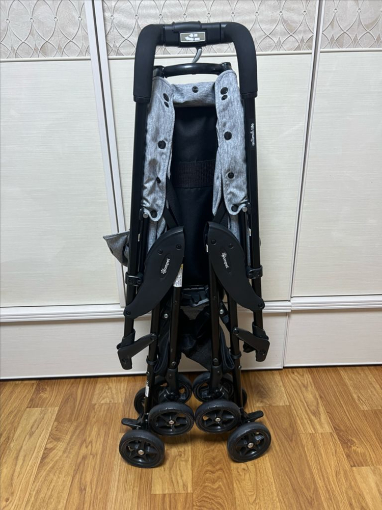 콤펫 미리미리 라이트 강아지 유모차 개모차--8