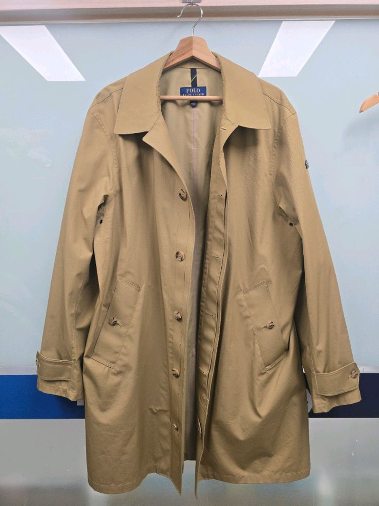 폴로 랄프로렌 레인 발수 코트--1