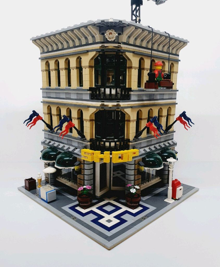 레고 모듈러 10211 엠포리엄 백화점 중고--1