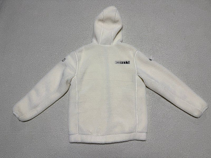 데상트 스위스 스키팀 아우디 기모 후리스 자켓 남성용 100사이즈--3