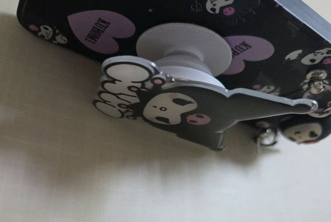 (일괄) 갤럭시S10E 마이멜로디 쿠로미그립톡 줄 스트랩케이스--1