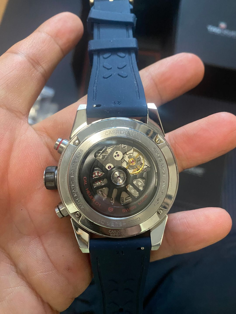 태그호이어 호이어01 스켈레톤 테그호이어 풀셋 판매 교환가능--4