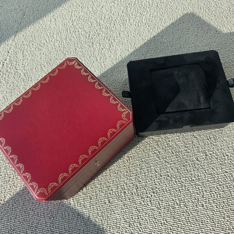 정품 까르띠에 시계 케이스 상자--1