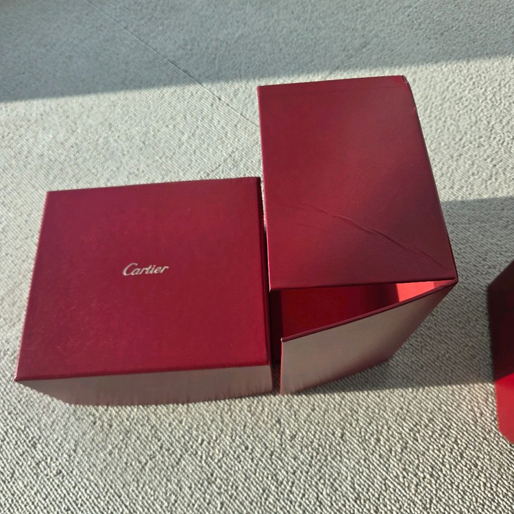 정품 까르띠에 시계 케이스 상자--2