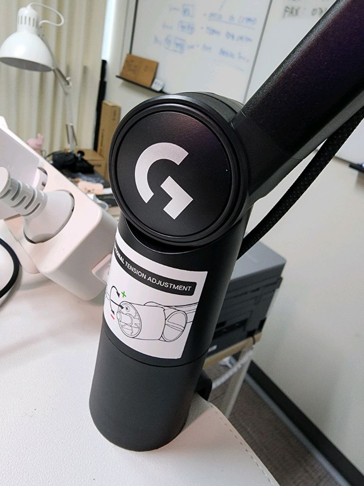 로지텍 예티 GX 마이크 + 컴패스(거치대) 일체--3