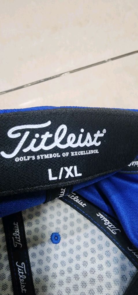타이틀리스트 남자 골프모자 와 클러치백--5